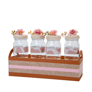 Huacal Con Frascos Baby Revelación