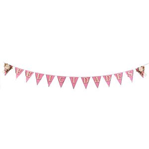 Adorno Banderines Rosa