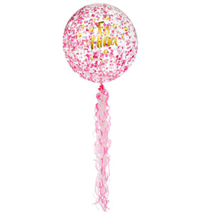 Art.10006 Kit Decorativo Globo Es Niña  1pz