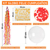 Fantasías Miguel Art.10008 Kit Globo Feliz Cumpleaños  1pz