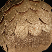 Art.10038 Esfera Piña Metálica 80mm 3pz