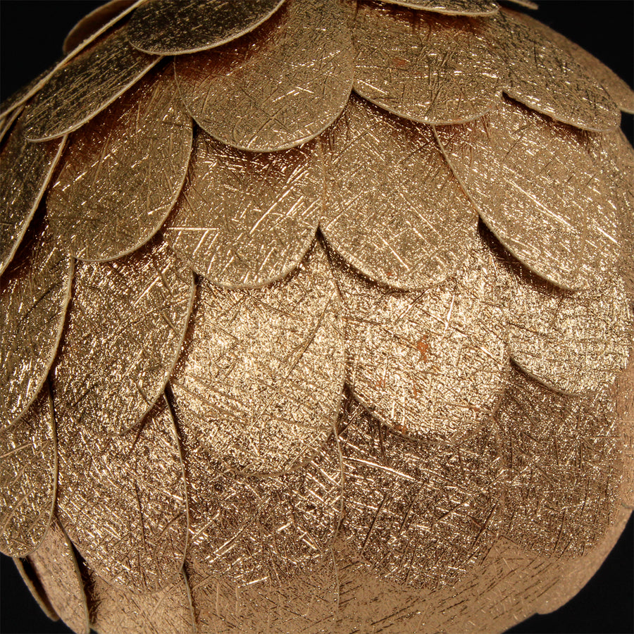 Art.10038 Esfera Piña Metálica 80mm 3pz