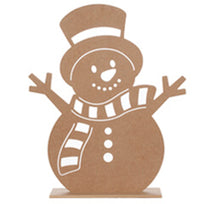 Art.10122 Muñeco De Nieve Con Base