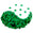 Fantasías Miguel Art.10360 Lentejuela De Cazuela 6mm 18g Verde