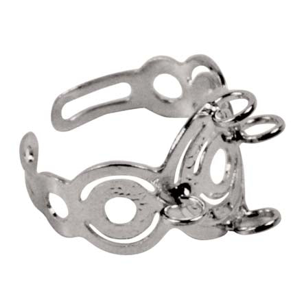 Art.10556 Anillo Con Argollas