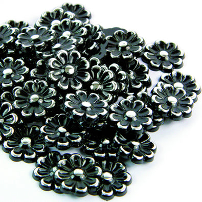 Fantasías Miguel Art.10572 Piedra Acrílica Flor 20mm 50pz