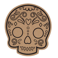 Art.10695 Calavera Serig 21x19cm