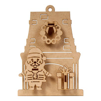 Art.10789 Esfera Escena Navidad 3d 15cm