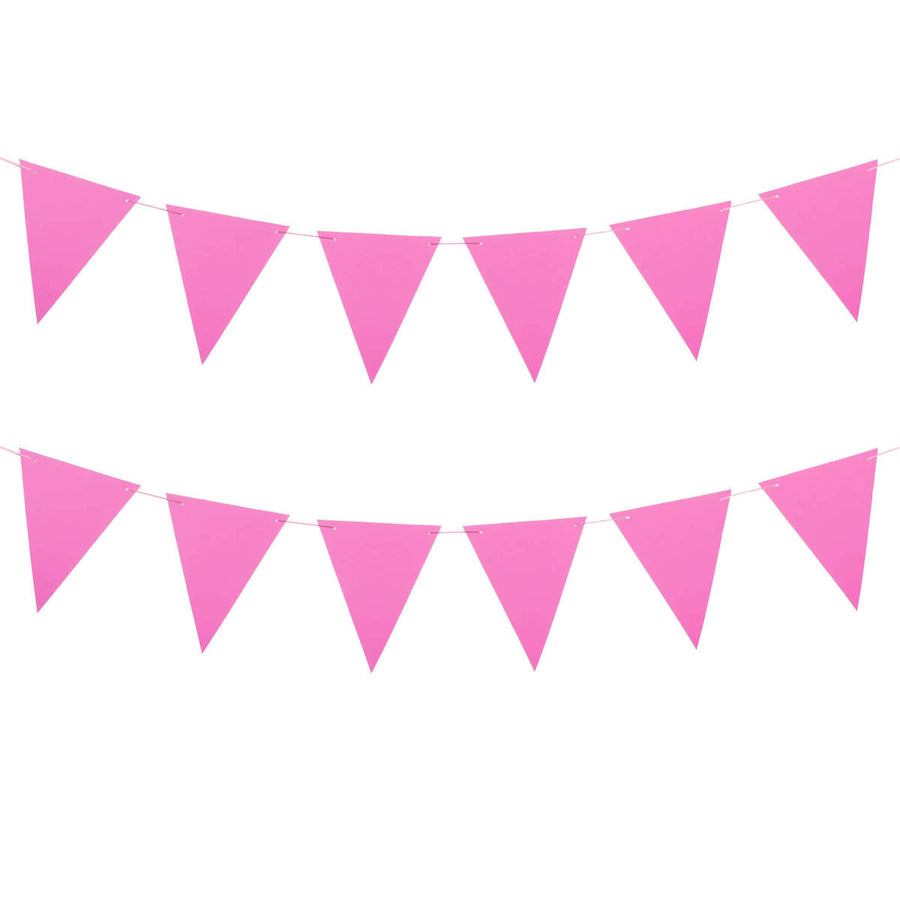 Art.11155 Banderín Triángulo Liso x12