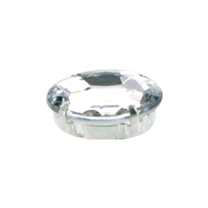 Art.11255 Piedra Acrílica Con Casquillo Oval