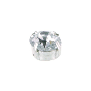 Art.11271 Piedra Acrílica Con Casquillo Redondo