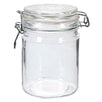 Fantasías Miguel Art.11408 Frasco Con Tapa Clip Metálico aprox 650ml 14.5x13x10cm 1pz