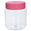 Fantasías Miguel Art.1275 Bote De Plástico Redondo Con Tapa Aprox 250ml 8.6x7.3cm 1pz Rosa