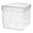 Fantasías Miguel Art.1374 Caja De Plástico Cubo 8x8.5cm 1pz Transparente