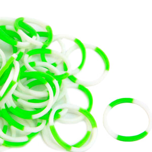 Art.1425 Ligas Color Blanco Para Joyería