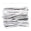 Fantasías Miguel Art.2475 Alambre Twist Metálico 12cmx4mm 500pz Plata