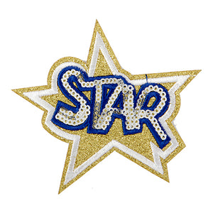 Art.2747 Aplicación Bordada Para Planchar Star