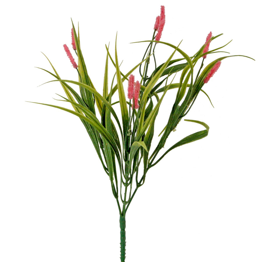 Art.2758 Planta Plástico Con Flor X4