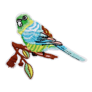 Art.2786 Aplicación Bordada Para Planchar Pájaro
