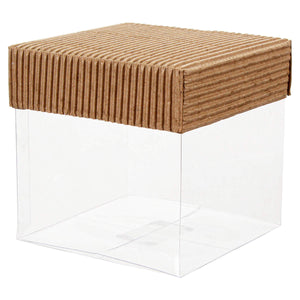 Art.3023 Caja Pvc Cuadrada Con Cartón