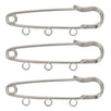Fantasías Miguel Art.3033 Seguro Con 3 Argollas 1cmx5cm 3pz
