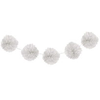 Art.3058 Guía Con 7 Flores De Papel