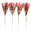 Fantasías Miguel Art.3142 Planta Mini Flor Con 4 Varas 25cm 1pz Rojo