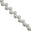Fantasías Miguel Art.3225 Perla Fina Perforación Alta 8mm Hilo 42cm (aprox 65pz) Blanco