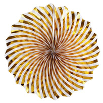 Art.3227 Abanico Redondo Espiral Metálico