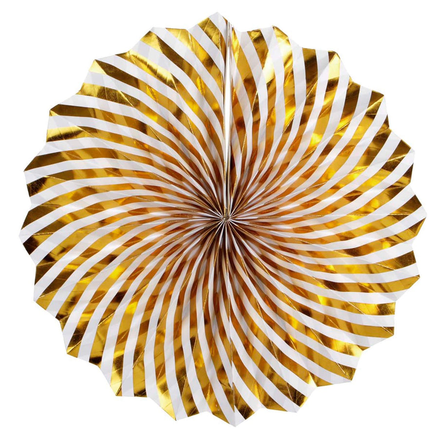 Art.3227 Abanico Redondo Espiral Metálico
