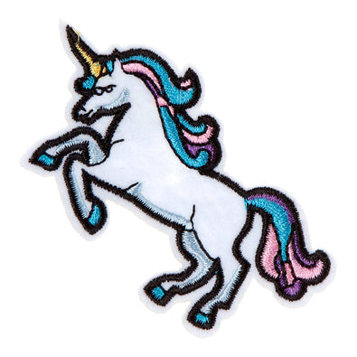 Fantasías Miguel Art.3455 Aplicación Bordada Para Planchar Unicornio 5.5x8cm 2pz