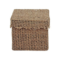 Art.3506 Cajita Cuadrada Yute