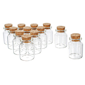 Art.3747 Botella Cristal Con Corcho aprox 15ml