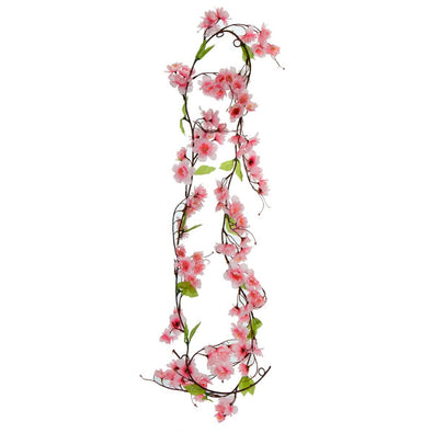 Fantasías Miguel Art.3800 Enredadera Flor Durazno 1.90m 1pz