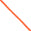 Fantasías Miguel Art.3902 Cuenta Redonda Brillante 6mm Hilo 41cm (aprox 72pz) Naranja