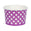 Fantasías Miguel Art.3965 Vaso Impreso Con Puntos   (Aprox 118ml) 5x7cm 24pz Morado