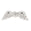Fantasías Miguel Art.4014 Alas De Metal 20mm 24pz Plata