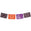 Fantasías Miguel Art.4057 Guia De Papel Picado Muertos 4m 1pz Tricolor