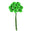 Fantasías Miguel Art.4148 Ramito Rosas Medianas X12 Flores 11cm 1pz Verde