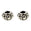 Fantasías Miguel Art.4379 Cuenta Fundida Fina 4mm 50pz Niquel