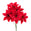 Fantasías Miguel Art.4868 Ramo Nochebuena Grande Satín Matizado x6 40cm 1pz Rojo