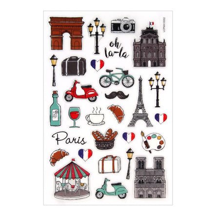 Art.5102 Calcomanía París