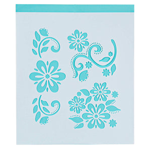 Art.5185 Plantilla Flores