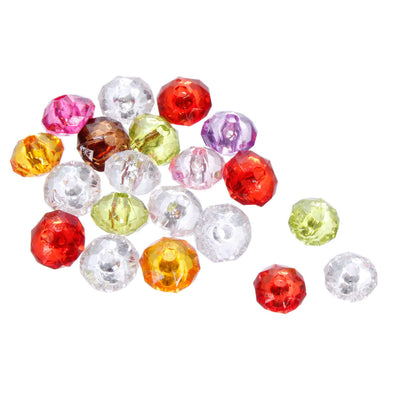 Fantasías Miguel Art.5476 Rondel Acrílico Facetado 8mm 20pz