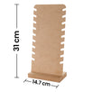 Fantasías Miguel Art.5522 Porta Collares Rectangular 28.7x14.8x13.3cm 1pz