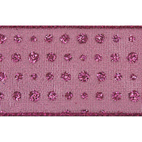 Art.5595 Listón Metálico Con Puntos Diamantado