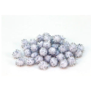 Art.5903 Pom Pom  Metálico/Iris