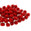 Fantasías Miguel Art.5903 Pom Pom  Metálico/Iris 13mm 100pz Rojo