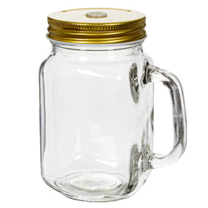 Art.6039 Frasco Liso Con Agarradera Tapa Con Hoyo (aprox 450ml)