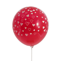 Art.6268 Globo Impreso Con Corazón
